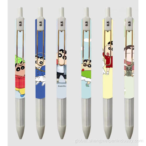 Iron Clip Pen  Cute Catoon Stationary for School Manufactory